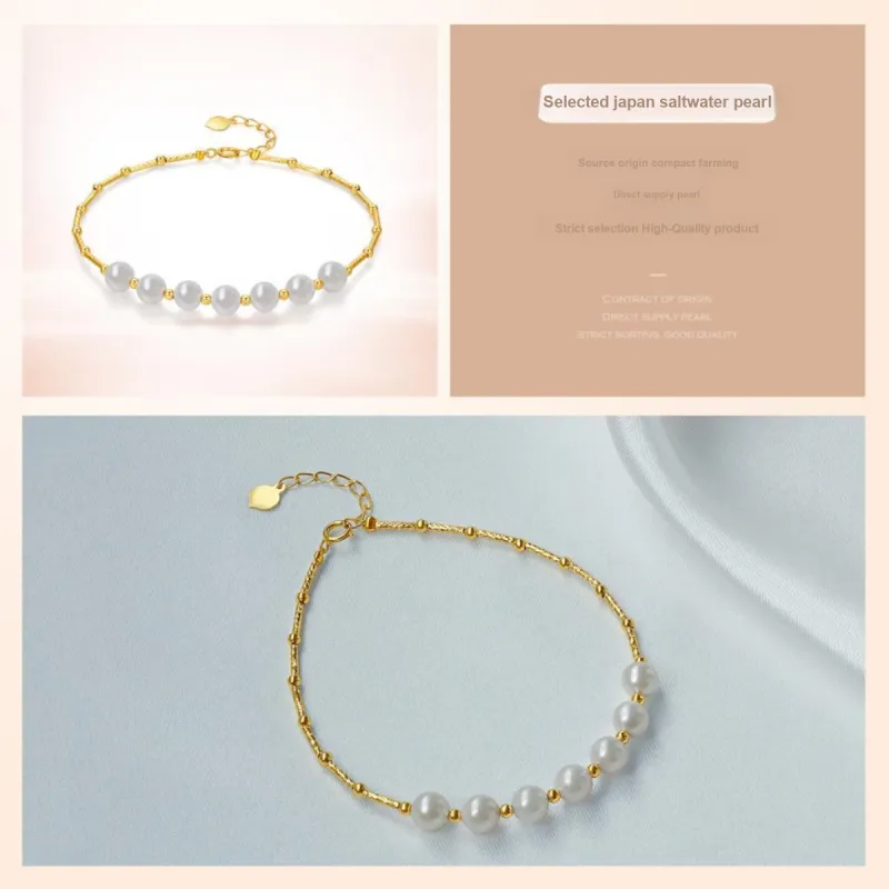 PEARL QUEEN Saltwater Pearl Bracelets Women's-2