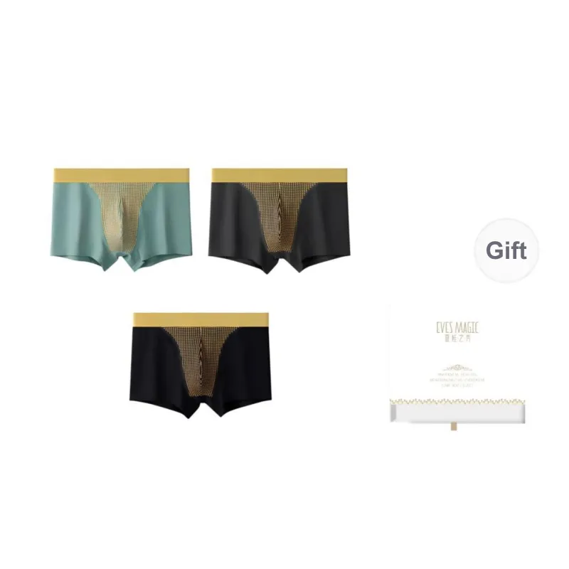XIA.WA.ZHI.XIU Underpants Men's Box 3 Pack-30