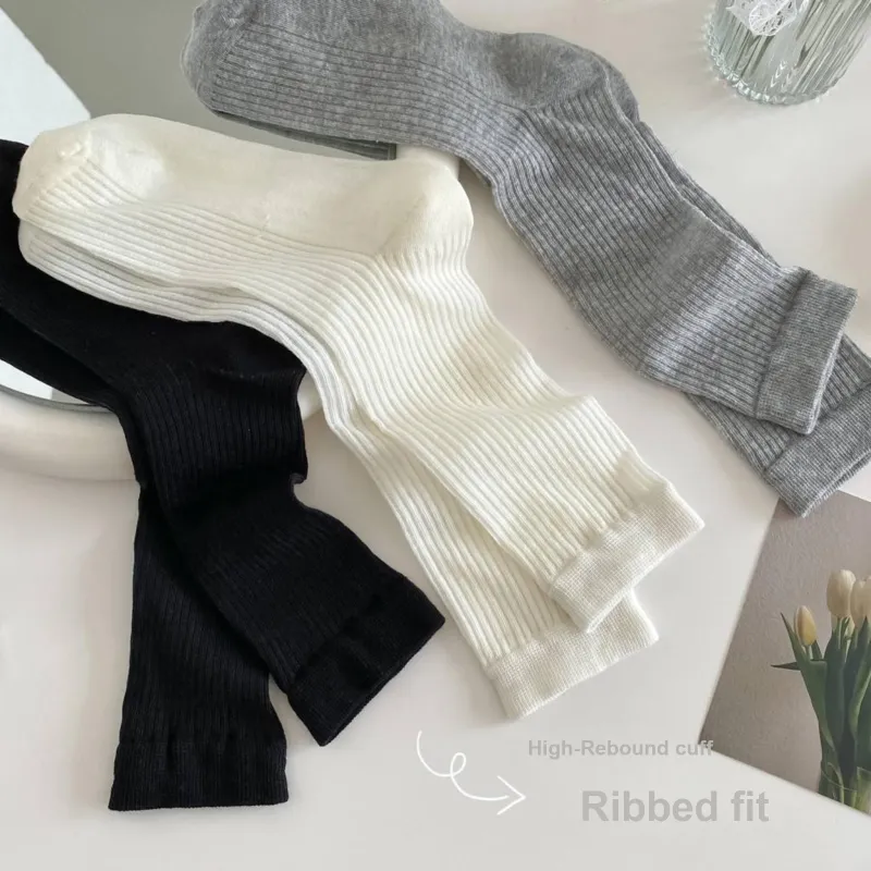 XXLLG Mid Calf Socks Women's 3 Pack-8