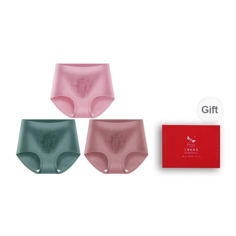 RED DRAGONFLY Underpants Women's 3 Pack Gift Box Set-9
