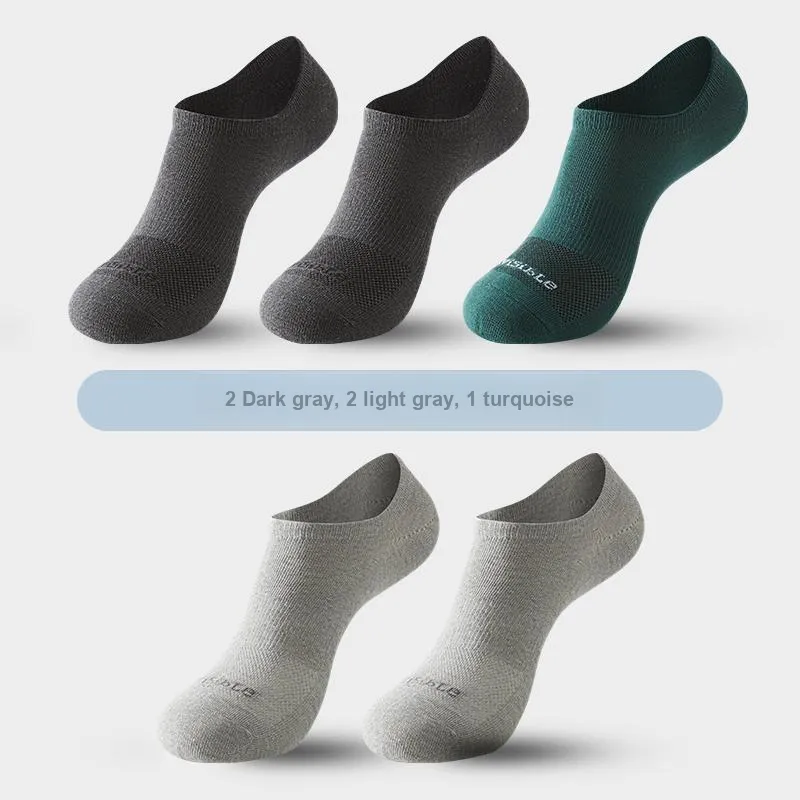 INVISIBLE No-Show Socks Unisex 5 Pack-4