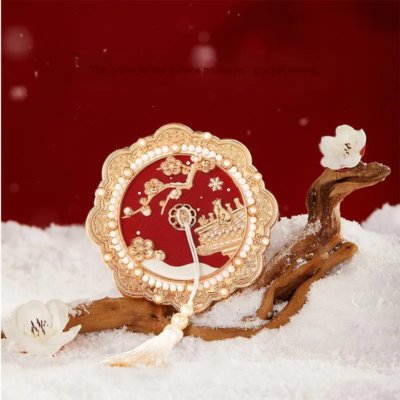 Future Maple The Snow At The Forbidden City On The Go Portable Makeup Mirror Lite Exquisite-2