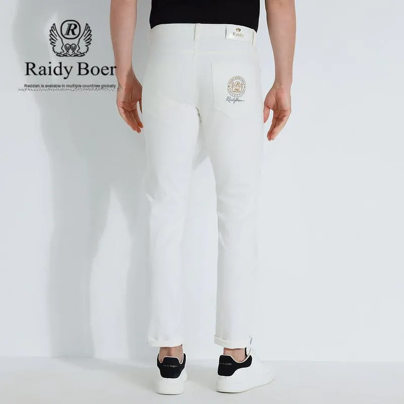 Raidy Boer Jeans Men White-3