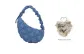 Denim Blue+Puppy Keychain