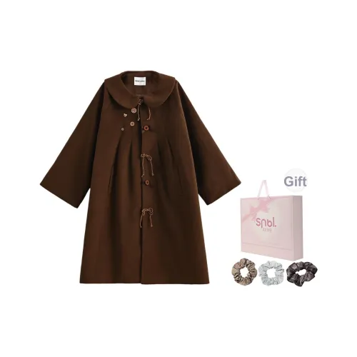 SNBL Коричневый Женский Пальто