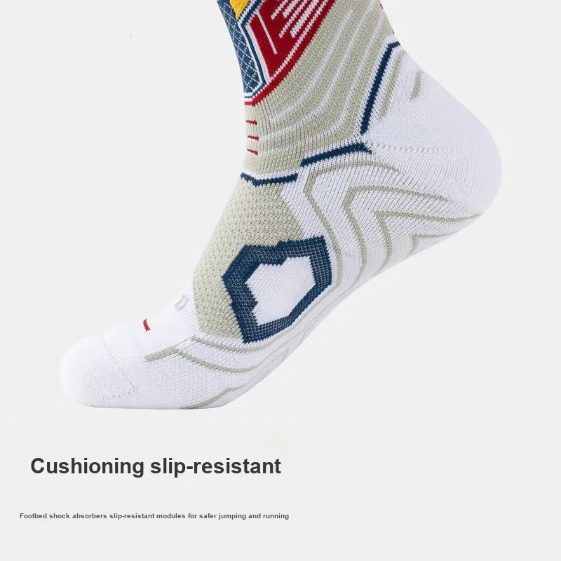 Gentle Welcome Basketball Socks Men's Combo Set-2