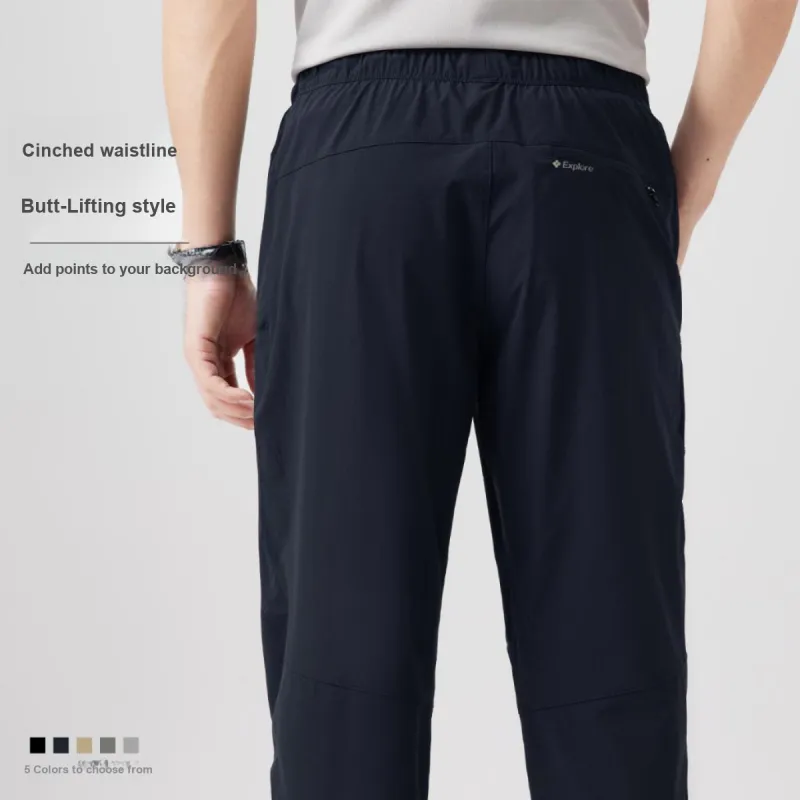 Red bean Casual Pants Men-5