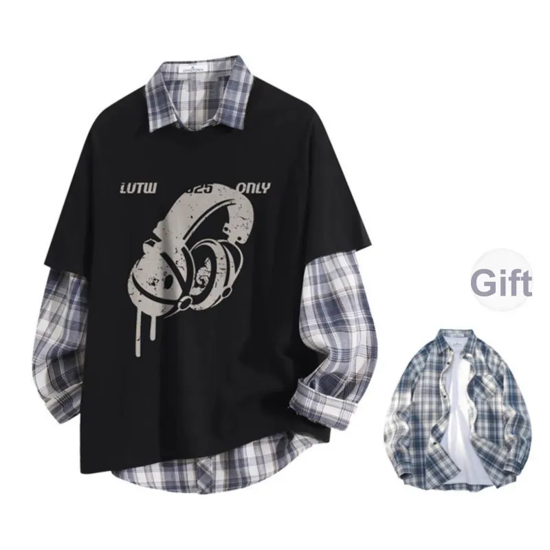 LIVINGTOWN Shirt Matching Set Unisex-6