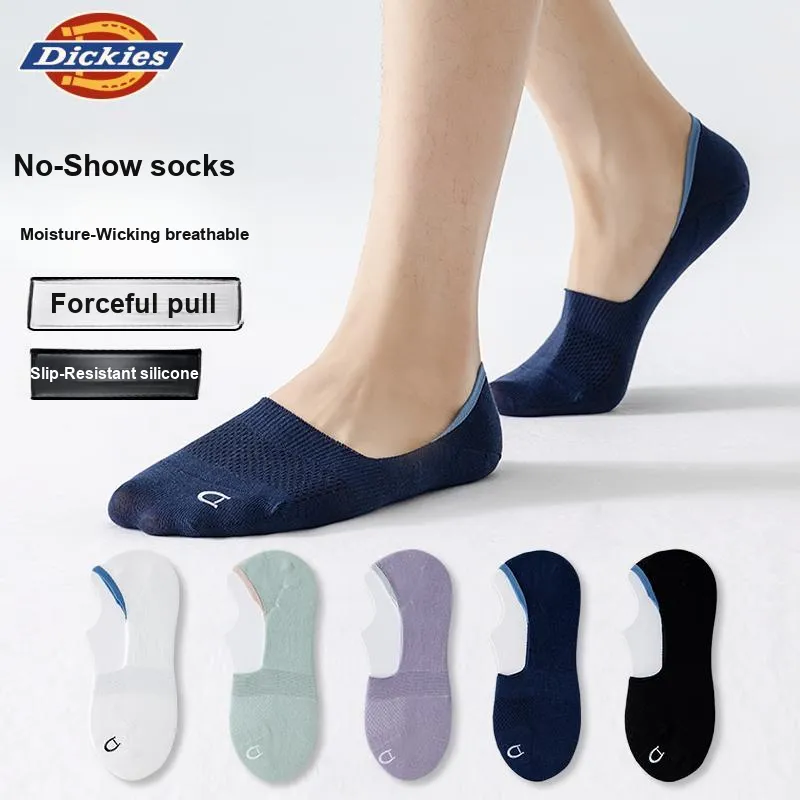 Dickies No Show Socks Unisex 3 Pack-1