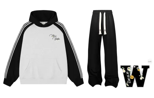 NBNO Sweatshirt Sets Unisex