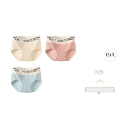 XIA.WA.ZHI.XIU Underpants Women's Box 3 Pack
