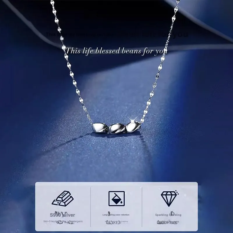 Regalrose 999 Fine Silver Necklaces Women's Silver-1