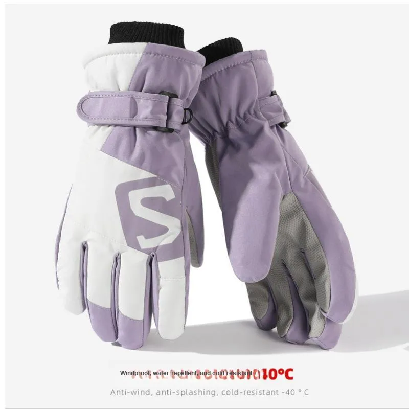 SINGLELADY Ski Gloves-5