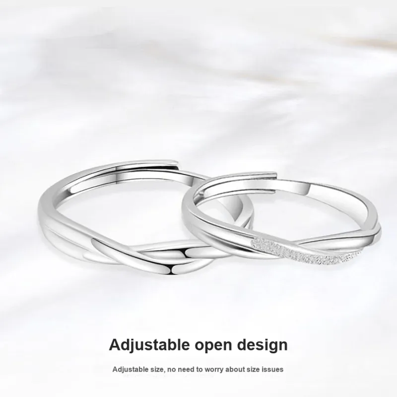 Master Kim Sterling Silver Rings Unisex Birthday Anniversary Present Box-5