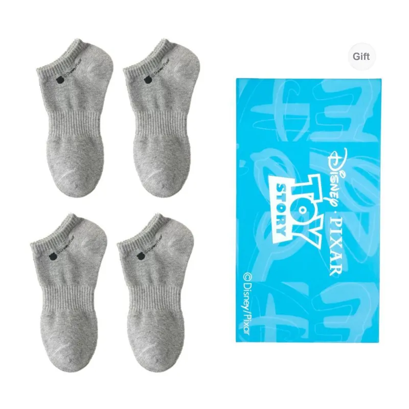 Disney No Show Socks Unisex Gift Box Set Of 4-4