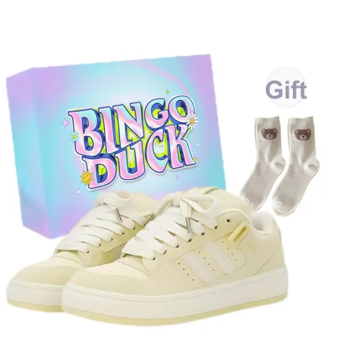 BINGO DUCK Низкие кеды для скейтбординга Женские Заварной