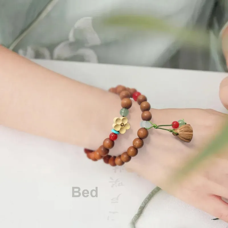 Kowloonko Barbie Sandalwood Bracelets Unisex-5