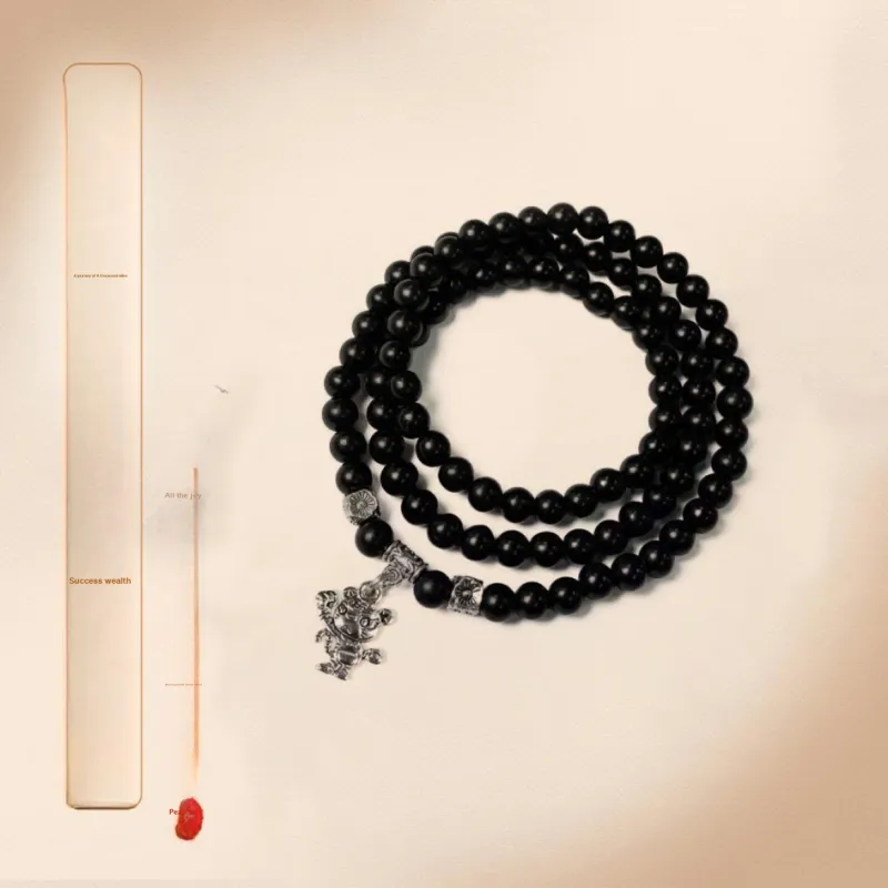 The Years Are Quiet Ebony Bracelets Unisex-5