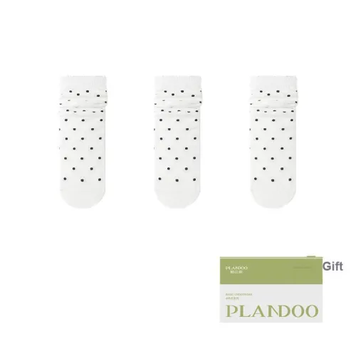 PLANDOO Mid Calf Socks Women's Shopping Bag 3 Pack