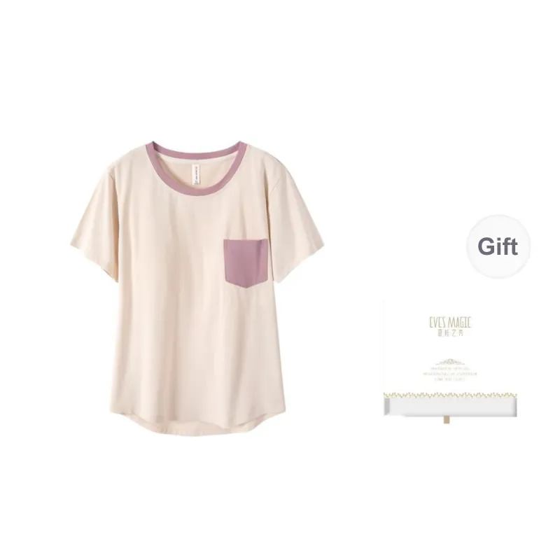 XIA.WA.ZHI.XIU Pajama Top Women's Gift Box Set-5