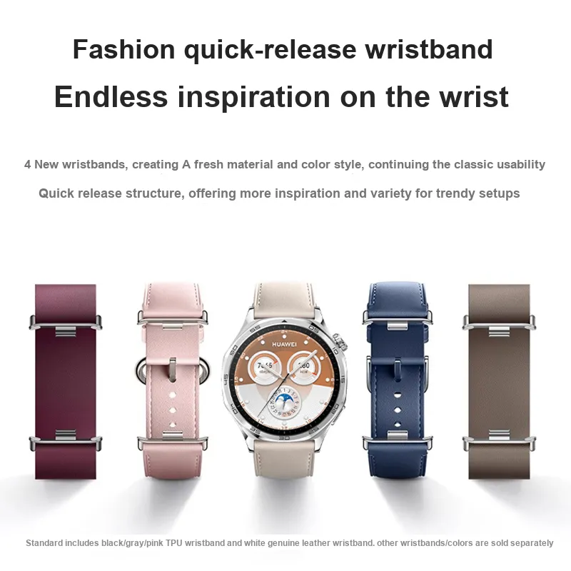 FZRT Watch Bands Litchi Grain Kona Leather Magnetic Strap Waterproof And Sweatproof Unisex-1