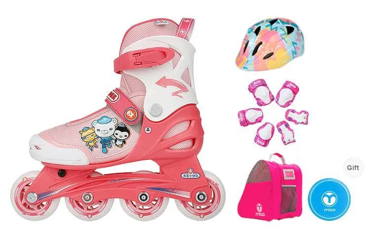 Michael x Small Columns Under The Sea Inline Skates Beginner Kids'-14