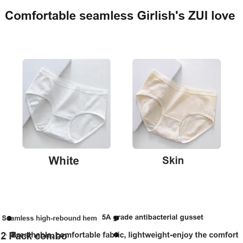 Cotton Gene Underpants Women's 2 Pack-6