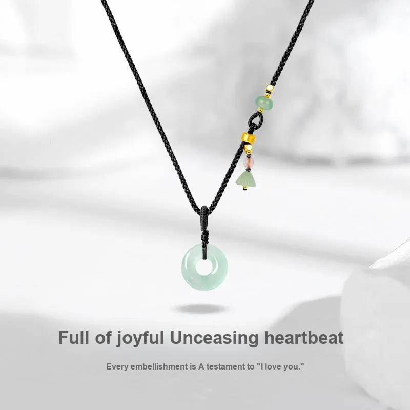 JUICY GRAPE African Emerald Necklaces Unisex-1