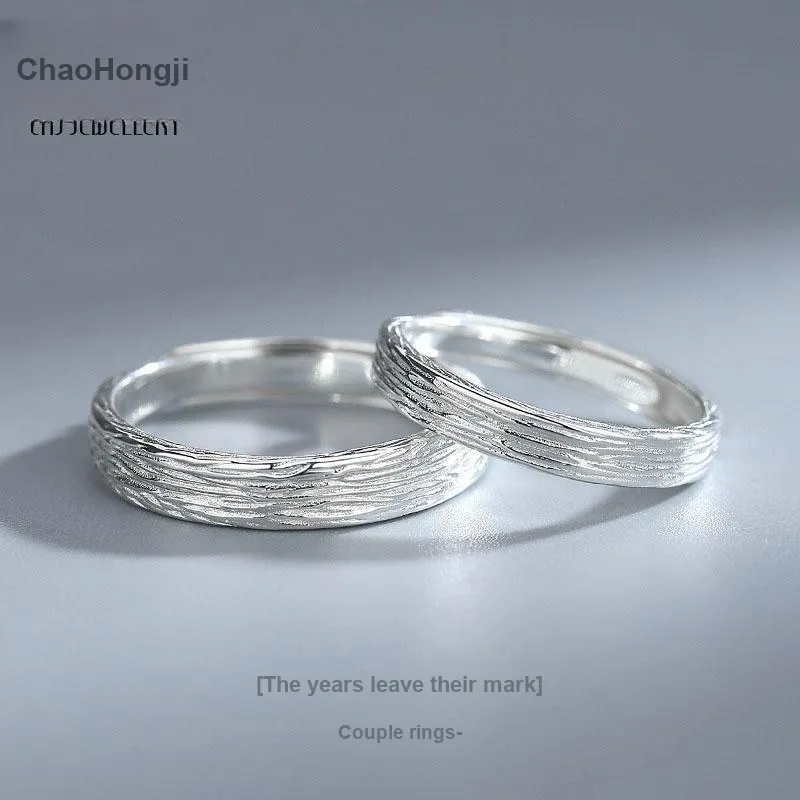CHAOHONGJI S925 Silver Rings Unisex-2