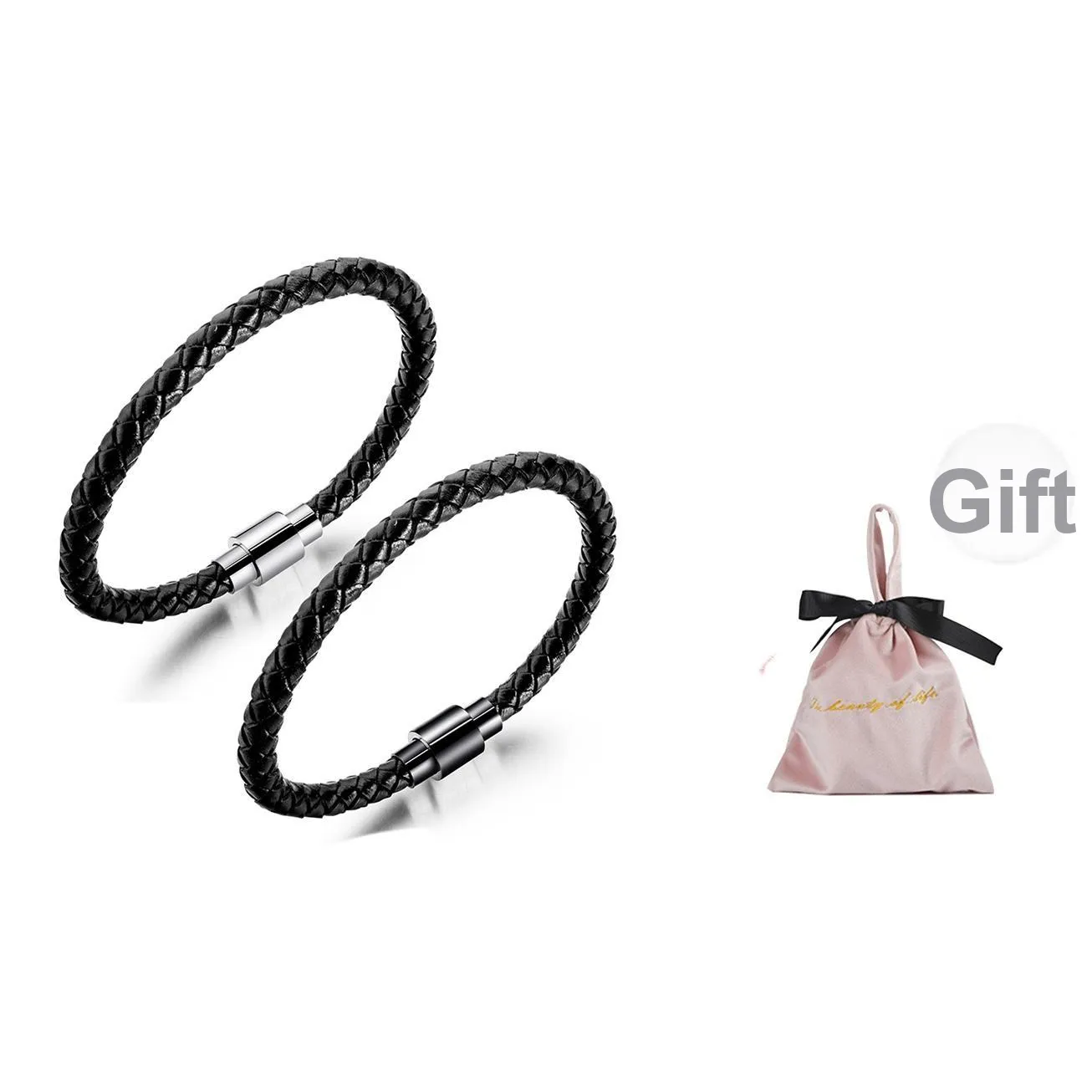 Wakfu Искусственная кожа Титановая сталь Наручные повязки Мужской