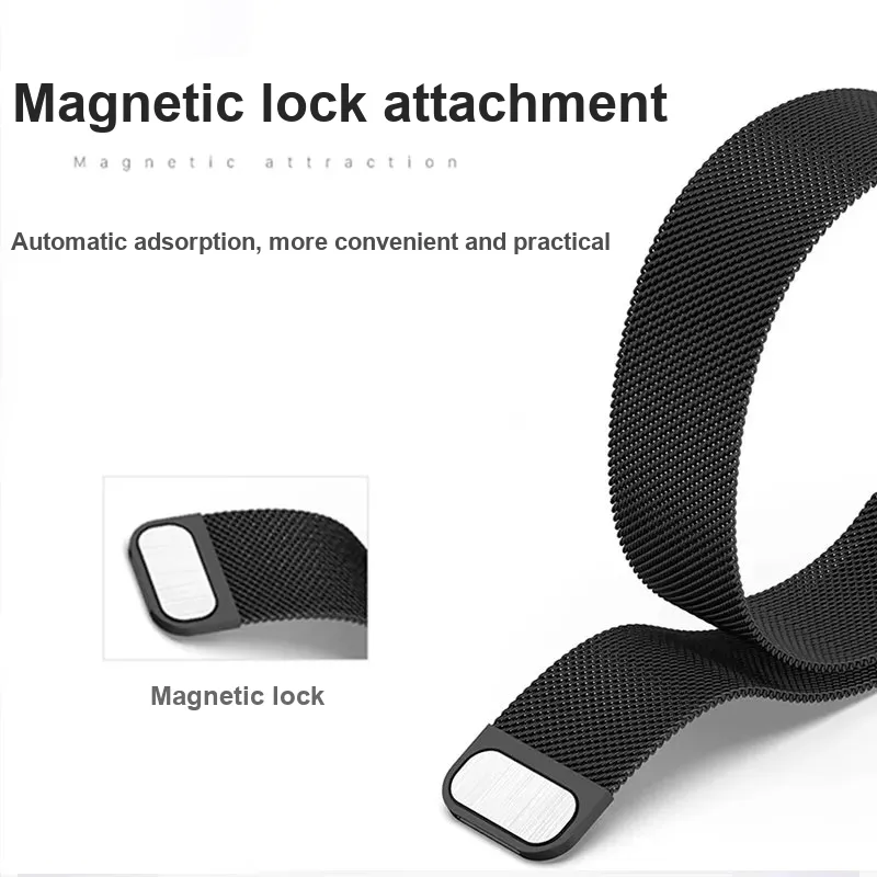 MUZHITIANKONG Xiaomi Compatibility Watch Band 16.5CM Metal-2