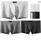 Narrow Waistband 3 Pack Box Included (Black+Dark Gray+Light Gray) 100% cotton High-Rebound Antibacterial