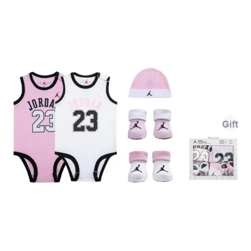 Jordan Baby Подарочная коробка 5 пар Розовый цвет пены для новорожденных и малышей