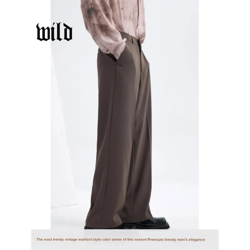 WILD LEADER Suit Trousers Men-8