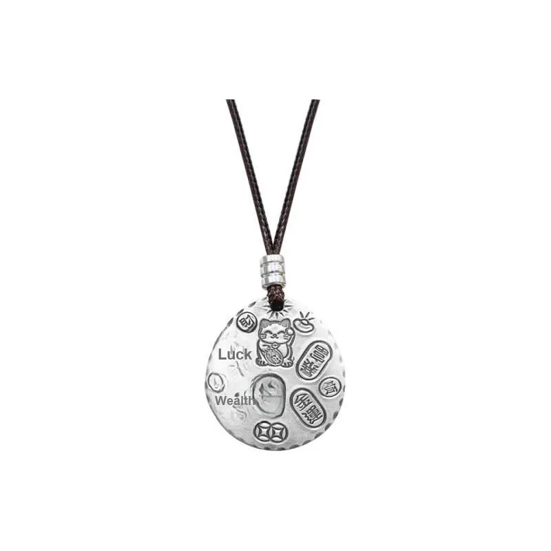 NSAOT 999 Fine Silver Pendants Unisex-0