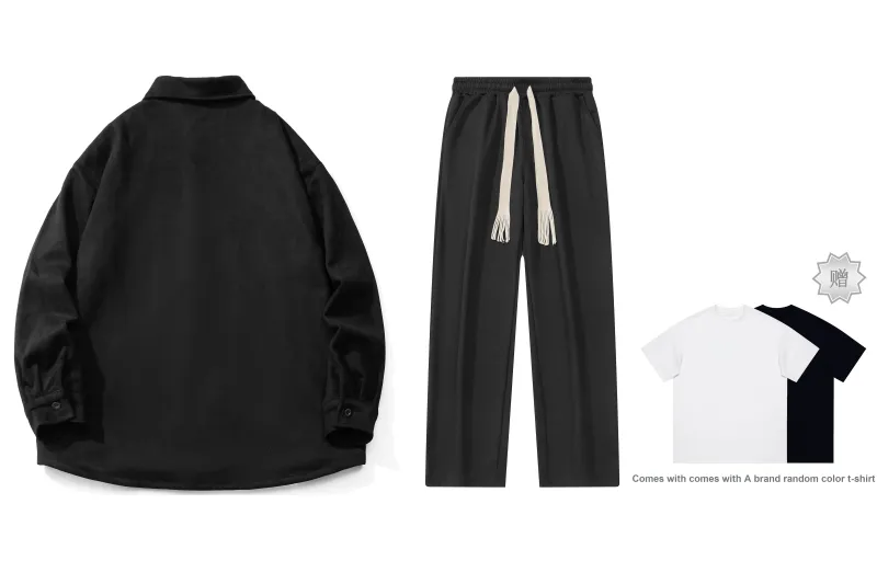 MISTEEZ Shirt Matching Sets Unisex-1