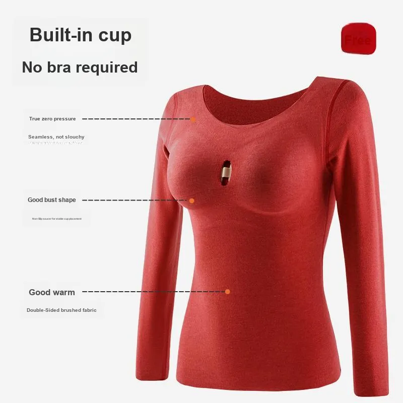 Anna Sweet Talks Thermal Tops Women's-1