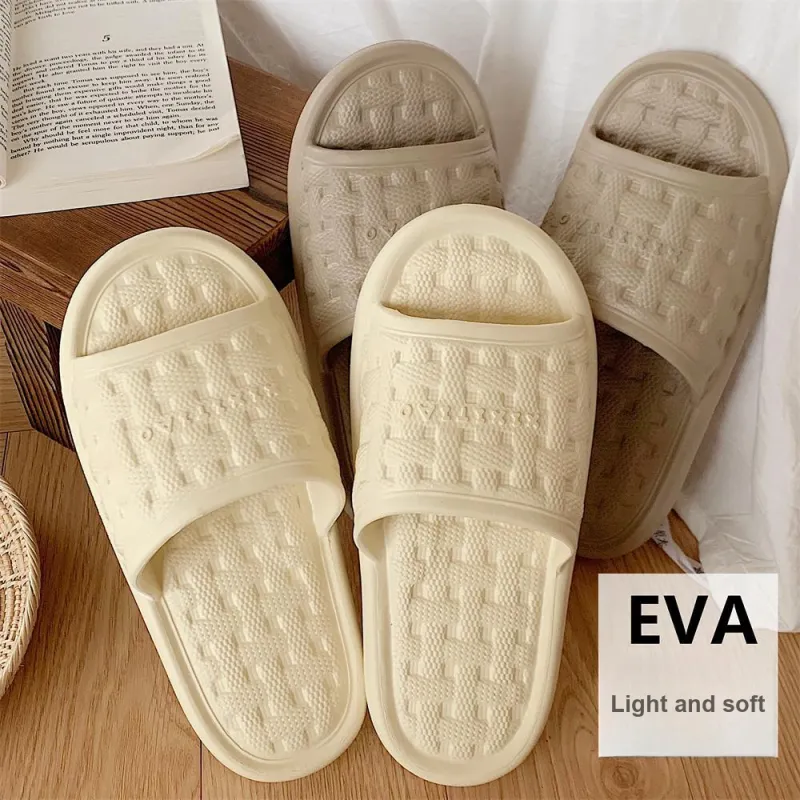 SHIGUDE Home Slippers Unisex, Desert Brown-6