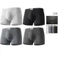 4-Pack Gift Box Set (Black+Dark Gray+Gray Blue+Light Gray) 100% cotton Antibacterial Breathable