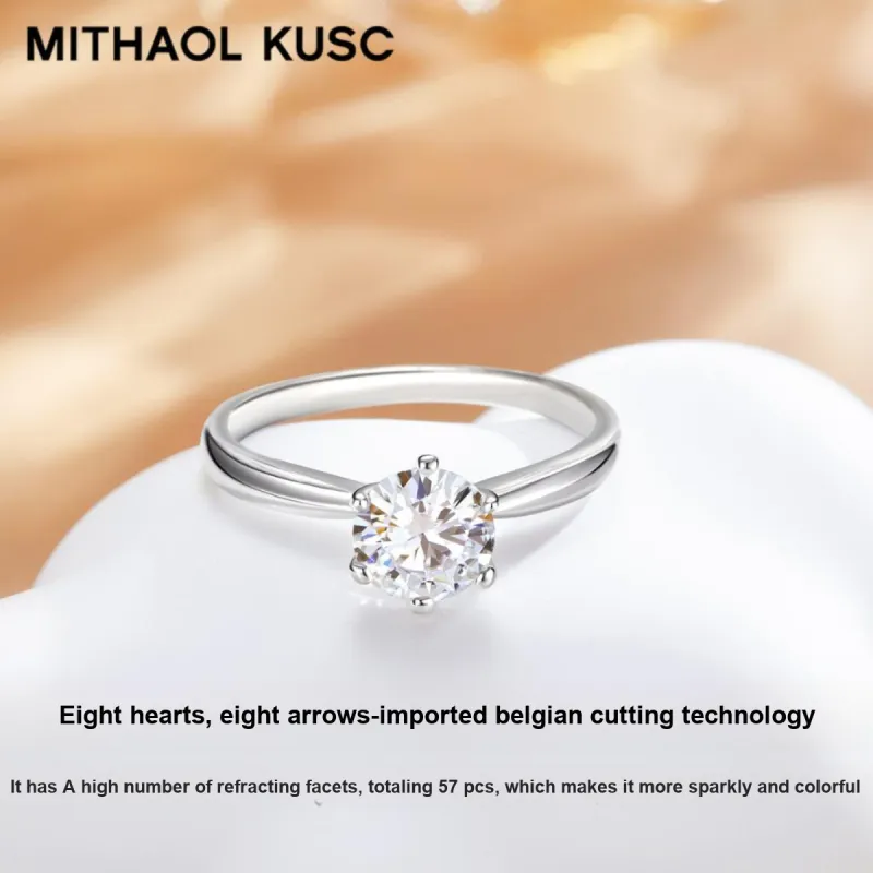 MITHAOL KUSC S925 Silver Rings Women's-2