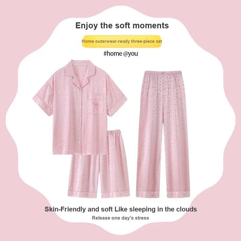 Nodos Shield Pajama Set Women's Pink-4