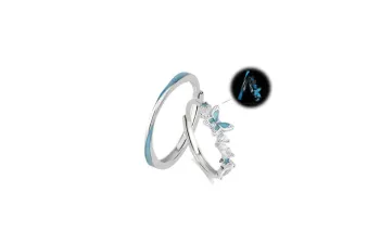 JUICY GRAPE S999 Fine Silver Rings Unisex