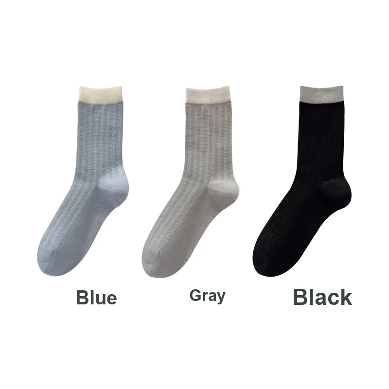 H YXIANG Mid Calf Socks Women's Combo Set-1