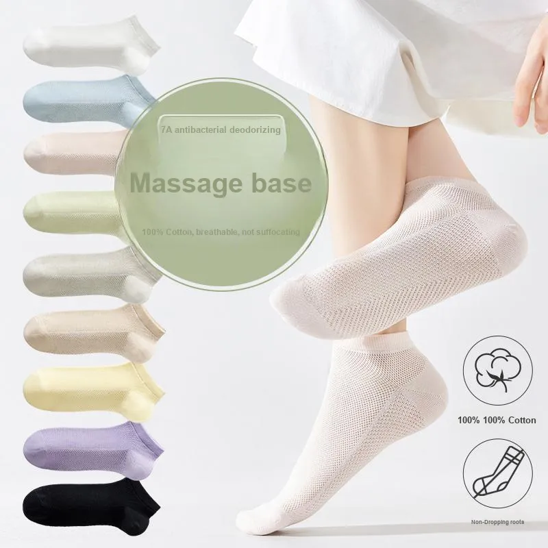 Caramella No Show Socks Women's 5 Pack-17