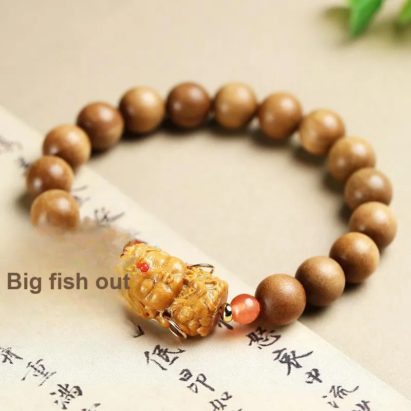 Phoenisess Sandalwood Wooden Bracelets Unisex-2