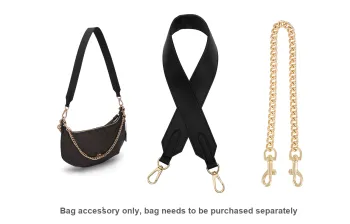 Lan Bao Fan Cow Leather Bag Accessories Women's Black