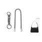 Gunmetal 20cm+Decorative Chain 56cm