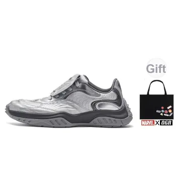 OGR Nova Og Silver Bowling Slip Resistant, Breathable, Lightweight Low Top Casual Shoes Unisex Antique Silver
