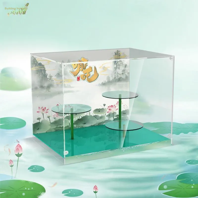 LIGHT YOUR BRICKS Compatibility Pop Mart 'Ne Zha: The Magic Child's Sea Chaos' Model Accessories-13