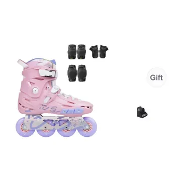 FLYING EAGLE Inline Skates Stylish Casual Streetwear Unisex Size 35 46 Pink Purple Shoes+Shoulder Bag+Protective Gear
